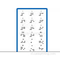 Braille izdelke tiskanje nalepk za pismenost brajeve